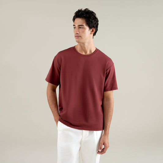 Tags:(Large) Custom t-shirt tee model Jessey in Maroon