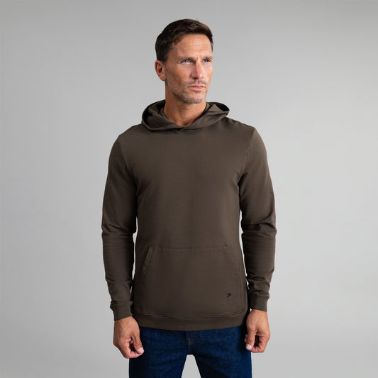 Tags:(6'0" - 180 lbs|Medium) custom hoodie model Tyler in Umber